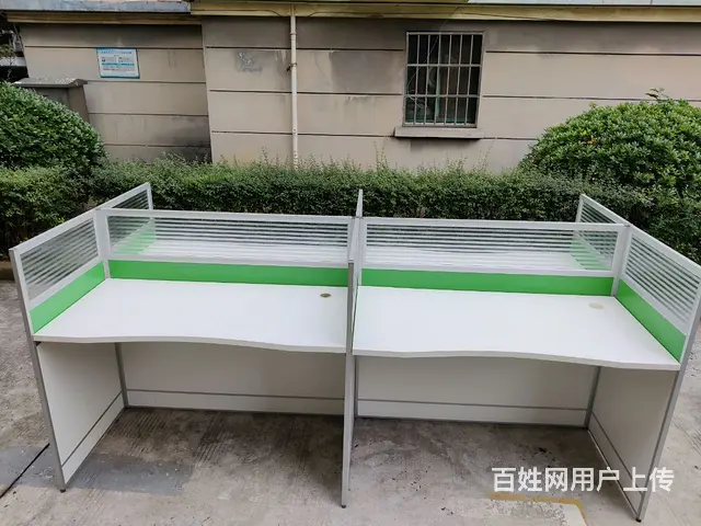 昆山高档屏风办公桌，95新 - 图片 2