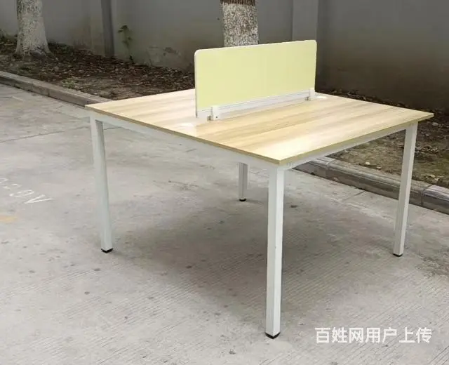 昆山双人电脑桌，办公桌，95新 - 图片 3