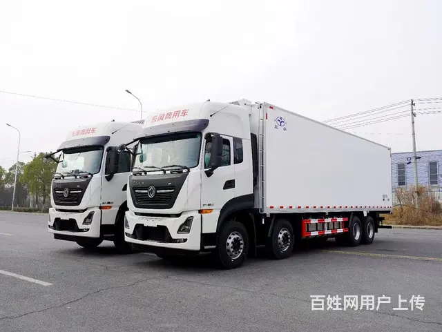东风天龙前四后八9米6冷藏车冻品生鲜运输车支持按揭 - 图片 3