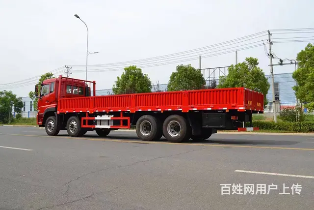 国六程力前四后八9.6米载货平板价格多少 - 图片 4