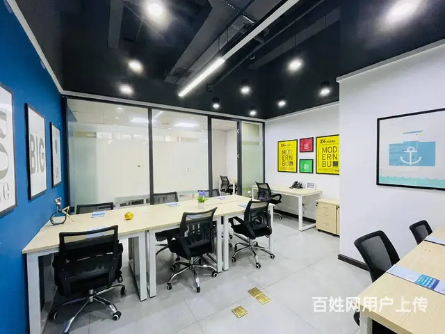 芙蓉广场精装办公室出租，带独立老板间，位置好，交通便利，杂费 - 图片 3