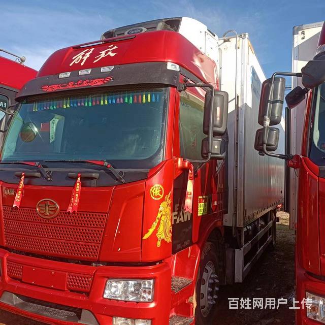 19年的6月上户解放J6L冷藏车，带全保险的图片