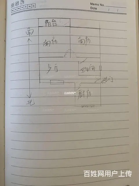 南北通透翠竹新村南区2室1厅 - 图片 8