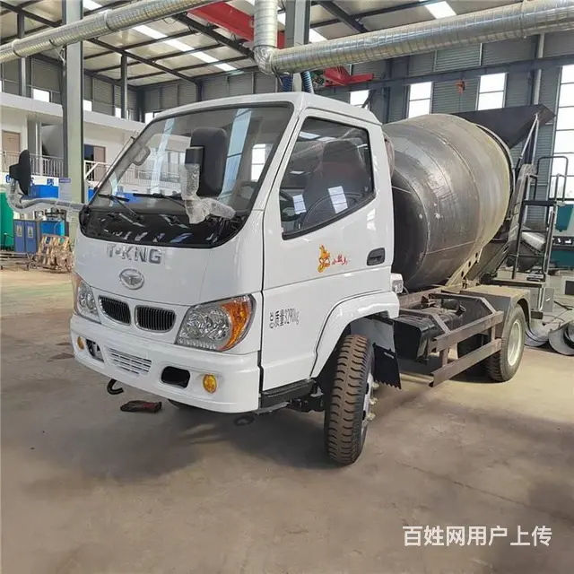 自上料搅拌车 小型3方唐骏 水泥混凝土运输车 定制 - 图片 1