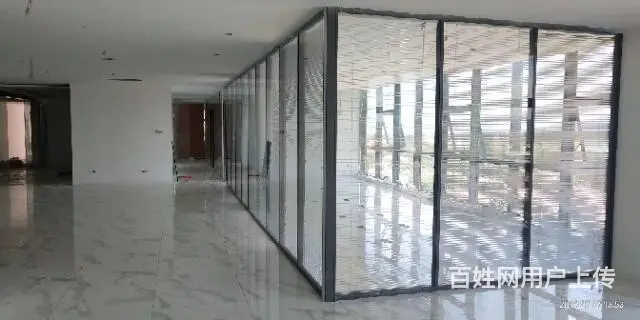 办公室中空玻璃百叶隔断厂家直销 - 图片 5