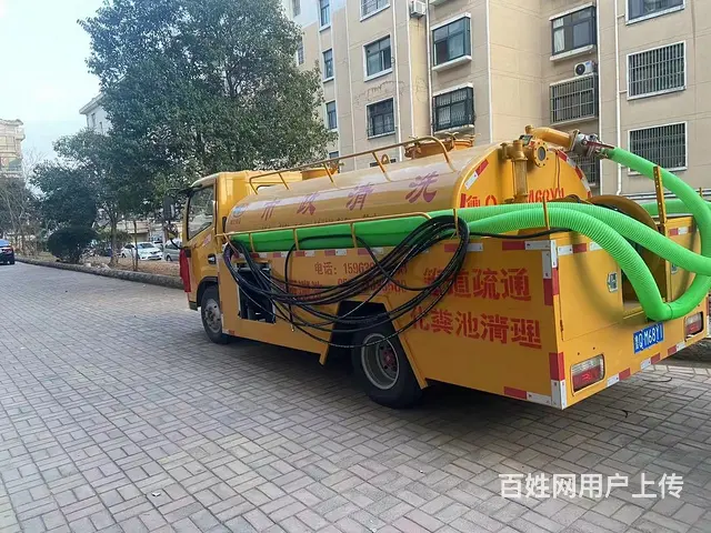 临沂市管道清淤，高压车疏通管道 - 图片 1