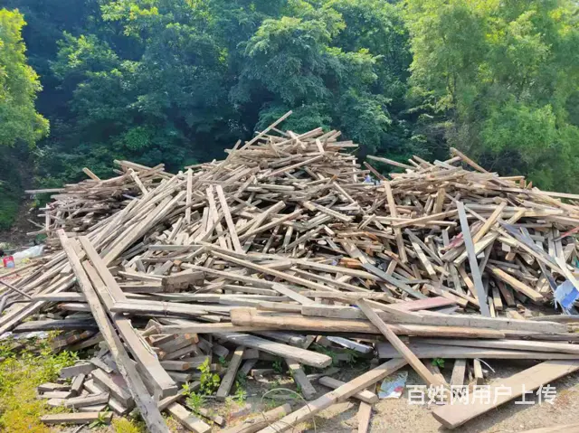 顺城辽宁省木托盘木制品道木圆木雷子废旧木材回收 - 图片 3