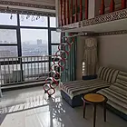 吾悦广场公寓一室一厨一卫电梯房空调热水器电视洗衣机家具全