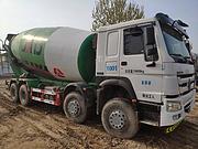 18年二手豪沃搅拌车 大20方 亚特上装 前四后八