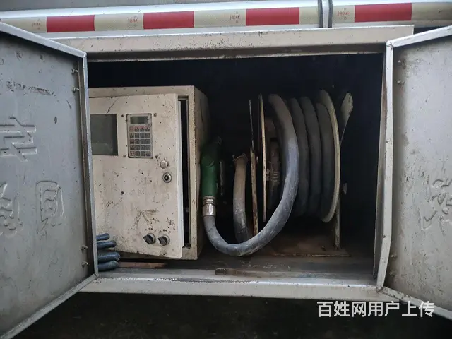 二手21年解放8吨油罐车带加油机流量表提车即可上路 - 图片 6