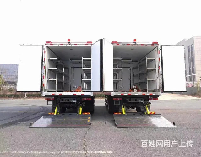 虹宇厂家直销重汽汕德卡应急保障冷藏车 现车低价处理 - 图片 7