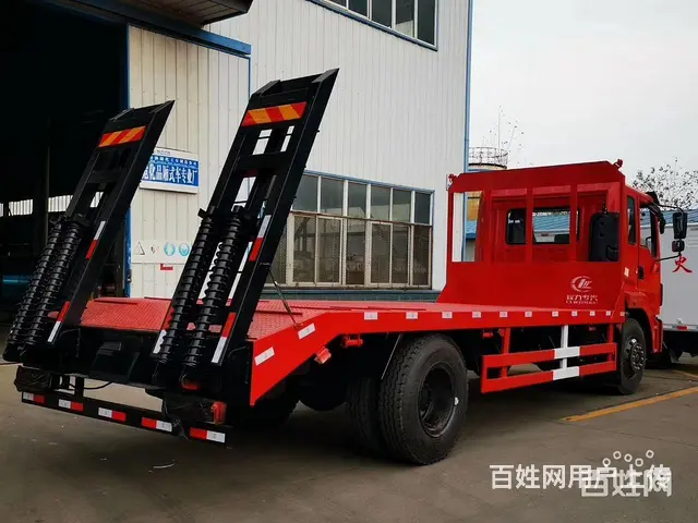 高品质东风锦城 6-15吨挖机拖板车 价格优惠 - 图片 6