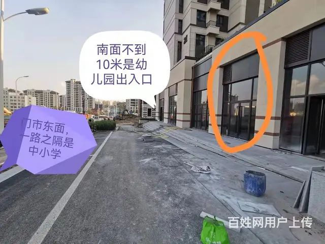 经区万科翡翠公园临街门市出租 - 图片 1