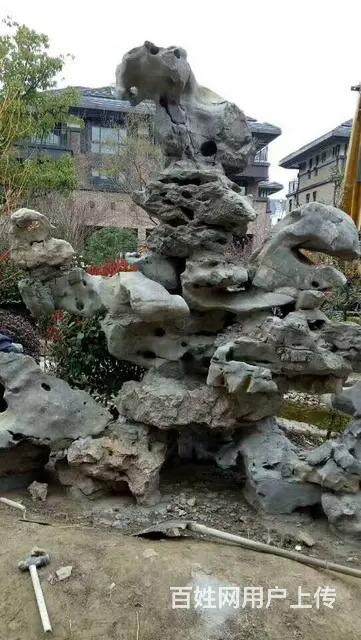 私家庭院鱼池假山的建造服务仪征扬州江都高邮 - 图片 5