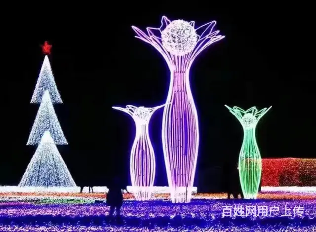 绍兴网红打卡灯光展出租 灯光展厂家 - 图片 7