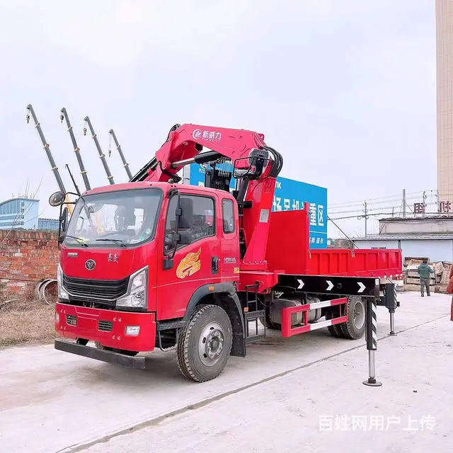 重汽豪曼带自卸带抓斗的8吨随车吊 图片配置价格 - 图片 1