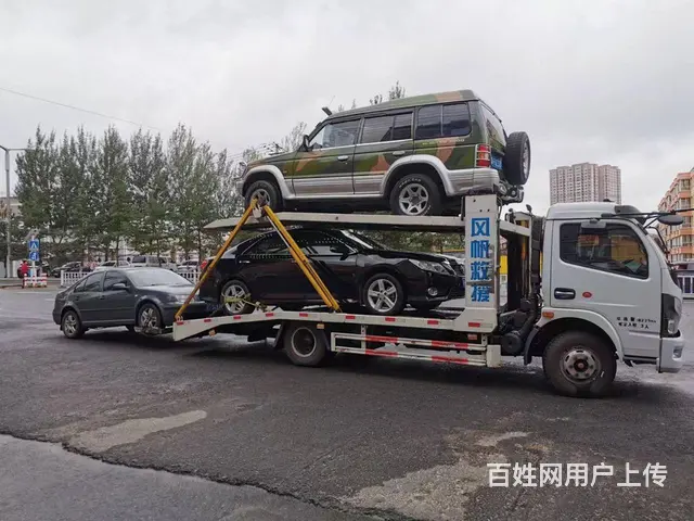 东风多利卡一拖三清障车 - 图片 2