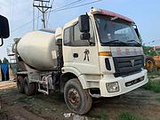 12年欧曼二手搅拌车 大14方 后八轮340马力