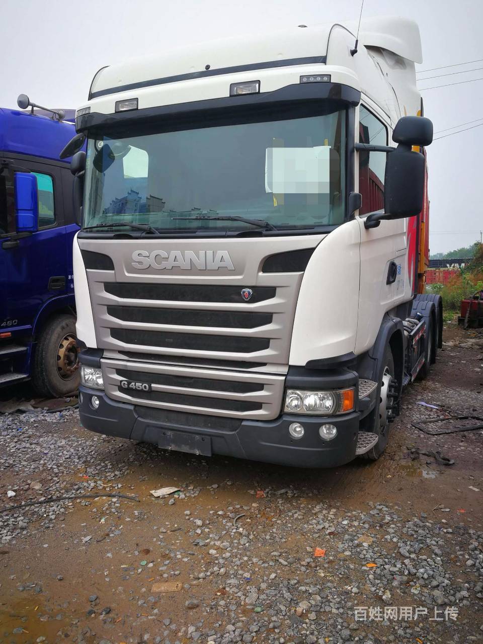 斯堪尼亚牵引车后八轮带全保 首付8万开走