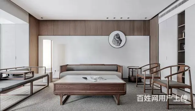 新中式住宅 ​方圆之间皆意蕴 - 图片 1