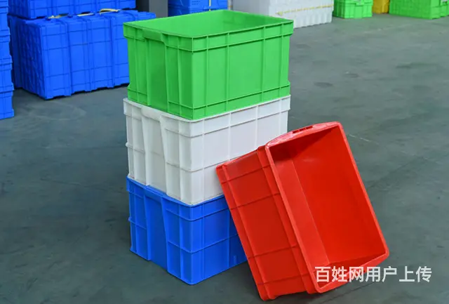 定制塑料周转箱折叠筐鸡蛋塑料筐斜插塑料箱物流箱EU - 图片 4
