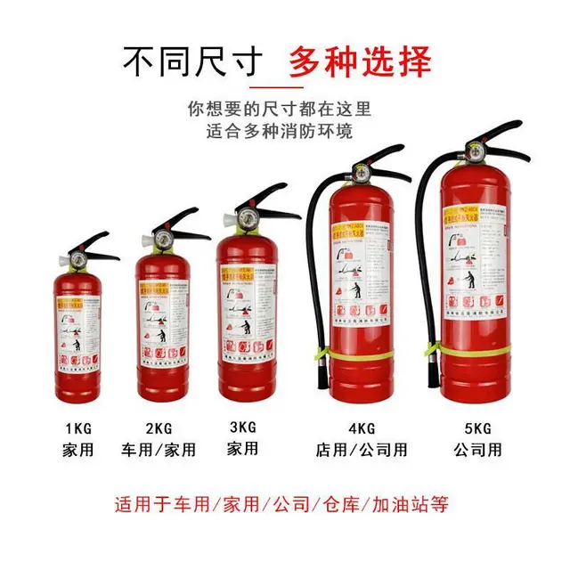 长沙湖消干粉灭火器 蓝盾灭火器批发厂家 - 图片 2