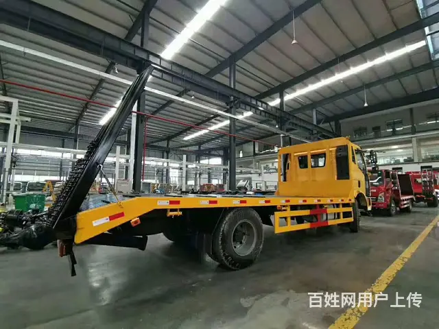 长春解放J6挖机拖板车15吨挖掘机平板车可分期 - 图片 12