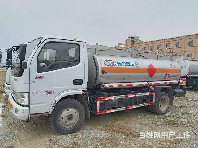 二手东风5吨油罐车加油车2020年5月四川牌照 - 图片 4