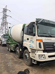 375马力二手欧曼搅拌车 国五 大20方 前四后八
