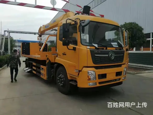 东风天锦带吊一托二黄牌清障车（可分期 0首付） - 图片 4