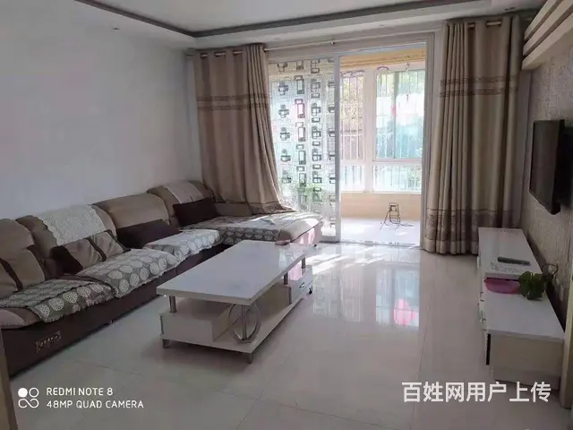 吾悦广场人民医院装饰城隔壁河畔花都精装两居室月租金1200元 - 图片 1