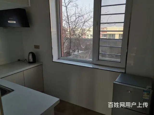 新柳城12楼60平一室一厅，精装，包电梯和物业网费，冰箱，洗 - 图片 1