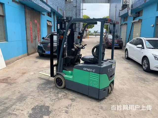 进口1吨小体积电动叉车 可原地转弯二手叉车价低 - 图片 4