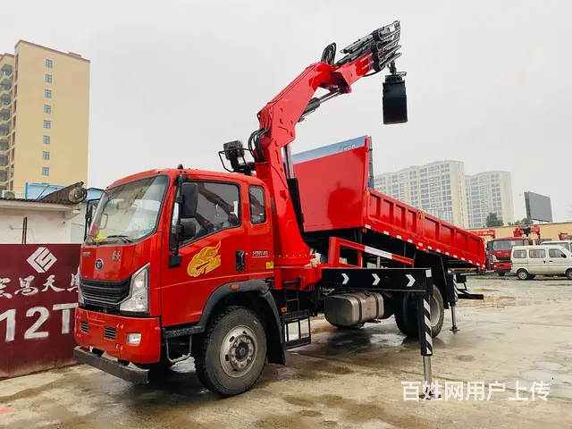 购买8吨左右带抓具随车吊需要多少钱 带自卸货箱 - 图片 1