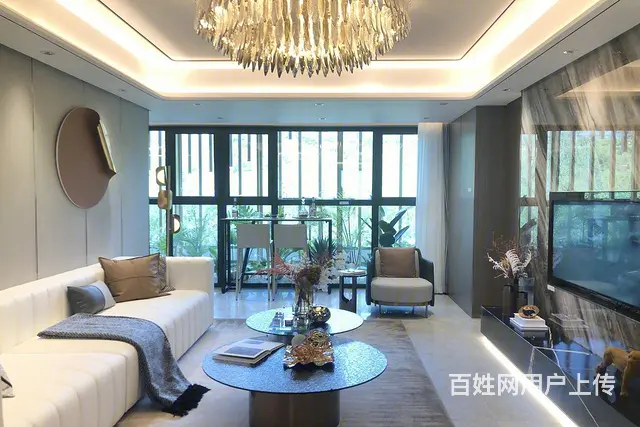 绿城改善，纯洋房社区，耳朵户型，阳台带贯穿 - 图片 1