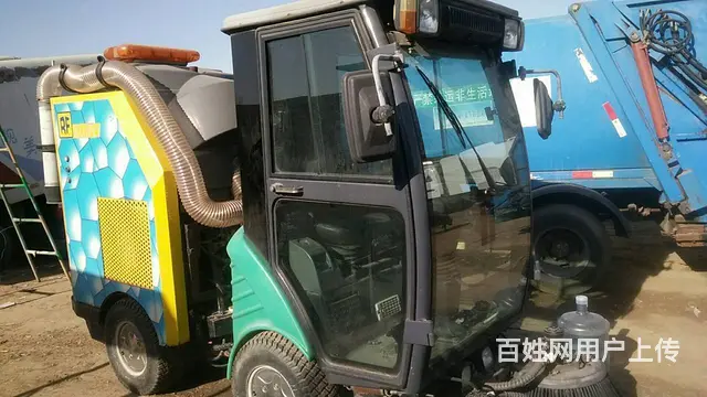 河北保定礼蒴二手高压洗扫车多功能扫地车吸尘车二手车 - 图片 4