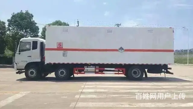 楚胜厂家直销东风天锦三轴9.6米厢式/高栏/飞翼 - 图片 6