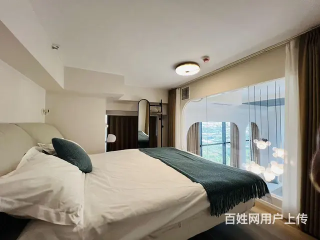 武汉站 金茂府公寓 复式3房2卫 高挑空 星空顶 - 图片 8