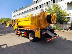 东风小多利卡6方蓝牌清洗吸污车 疏通下水道抽隔油池