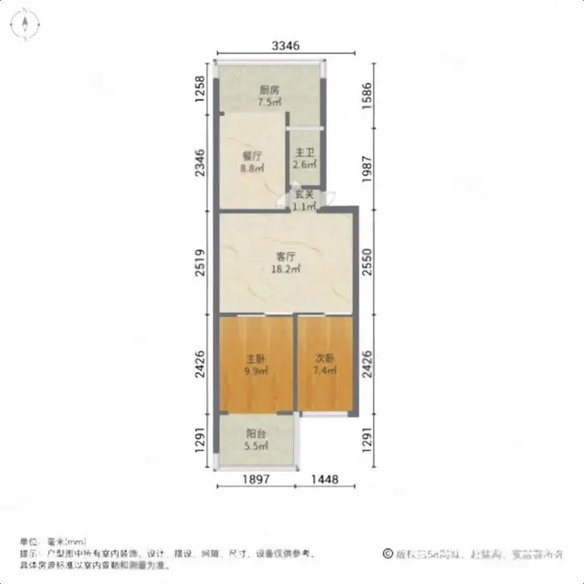 幸国里小区，双南卧，两居，南北通透，保持良好 - 图片 7
