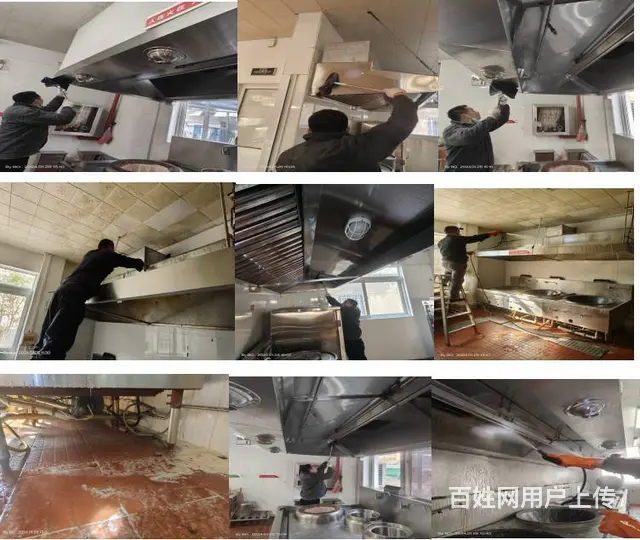 昆山大型饭店厨房油烟机排风机不启动风机异响风机维修 - 图片 4