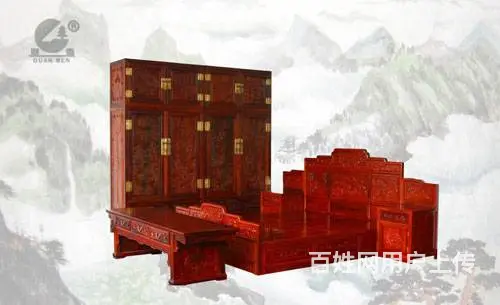 巢湖市高价回收红木家具二手大红酸枝整套红木 - 图片 2