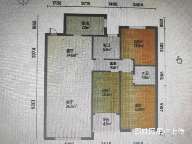 汇源首座 双证127平 83万可贷款 - 图片 10