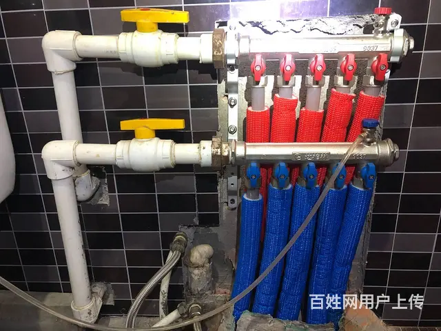《鹤岗兴安区专业地暖清洗/分水器更换/阀门更换》 - 图片 1