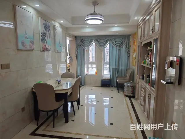 上鼎国际精装修30多万128平三房两卫南北通阳光好近锦阳学校 - 图片 3