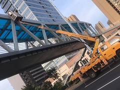 徐州海伦哲高空作业橙色很新真实图片真实信息