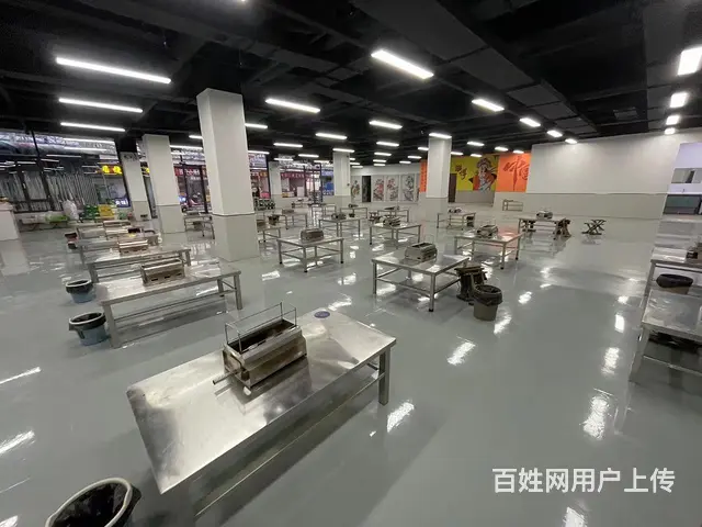 张店区浅海美食广场烧烤店整体出 - 图片 8