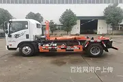 舟山厂家低价处理3方5方6方蓝牌钩臂式垃圾车