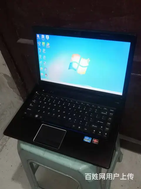 开机几秒联想G470笔记本电脑i3四线程4G内存全 - 图片 1