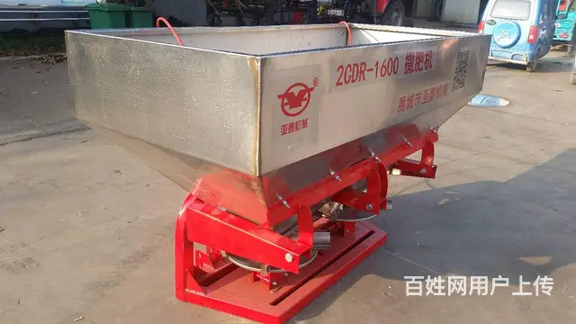 撒肥机 不锈钢双盘撒肥机耐用型 厂家直销 - 图片 3